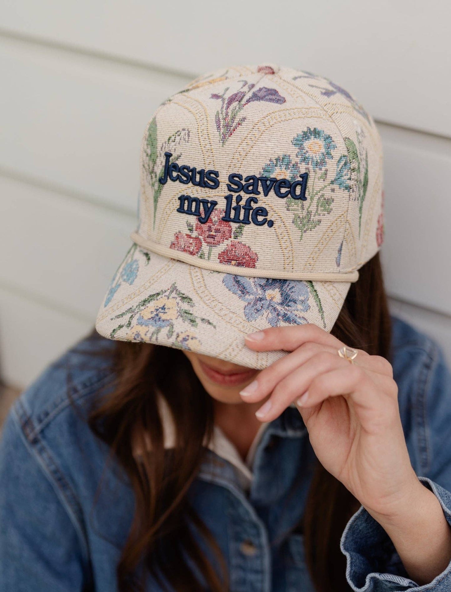 Jesus saved my life Hat