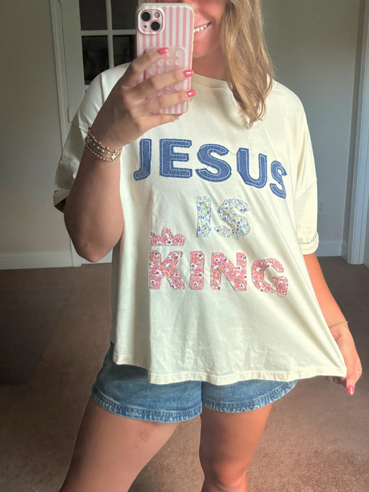 Jesus Is King Tee