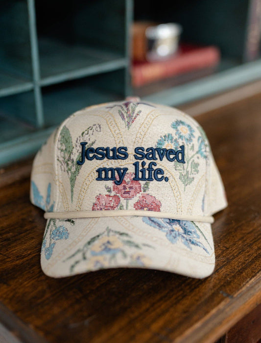 Jesus saved my life Hat
